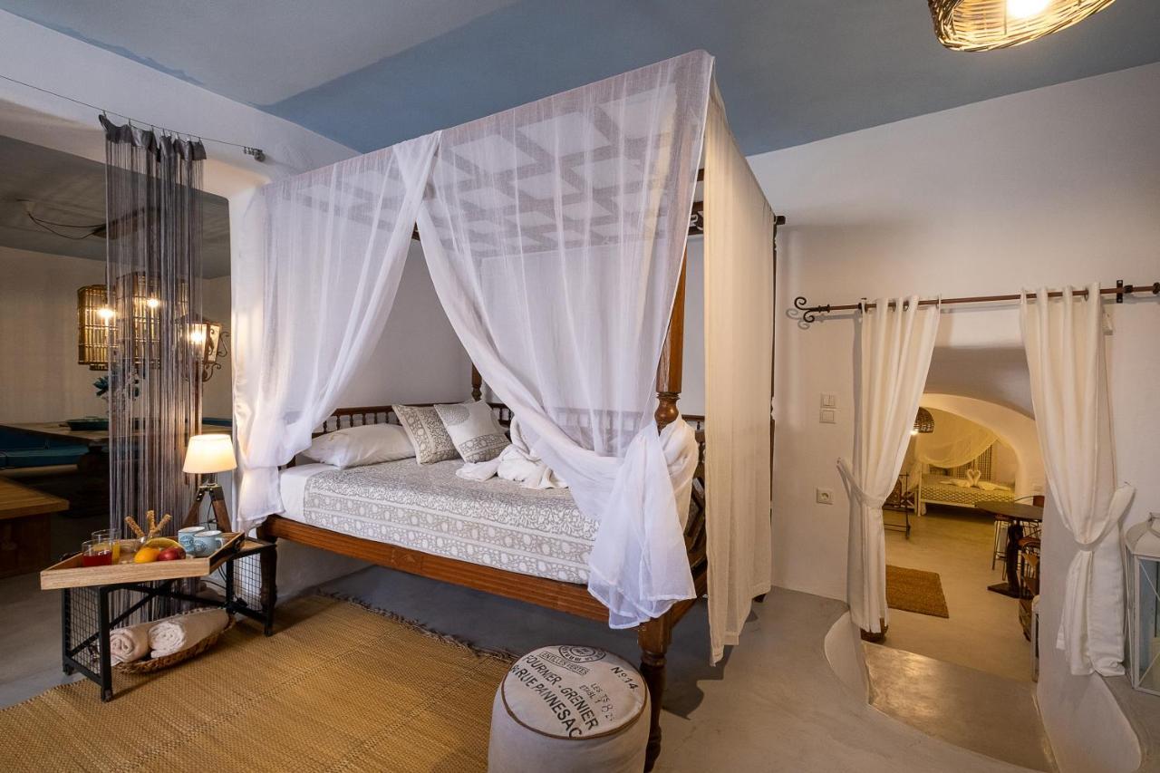 Rock Villas Complex - Private Luxe Top Retreat - Castle And Sea View Emporio  Ngoại thất bức ảnh