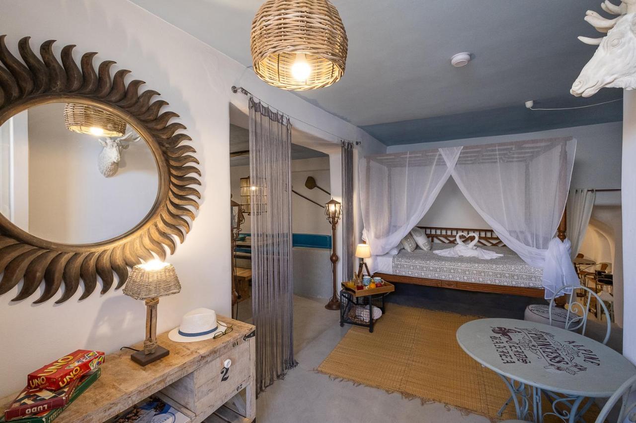 Rock Villas Complex - Private Luxe Top Retreat - Castle And Sea View Emporio  Ngoại thất bức ảnh