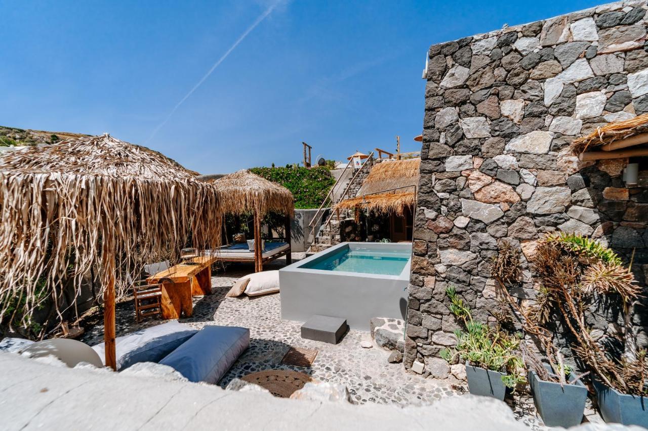 Rock Villas Complex - Private Luxe Top Retreat - Castle And Sea View Emporio  Ngoại thất bức ảnh