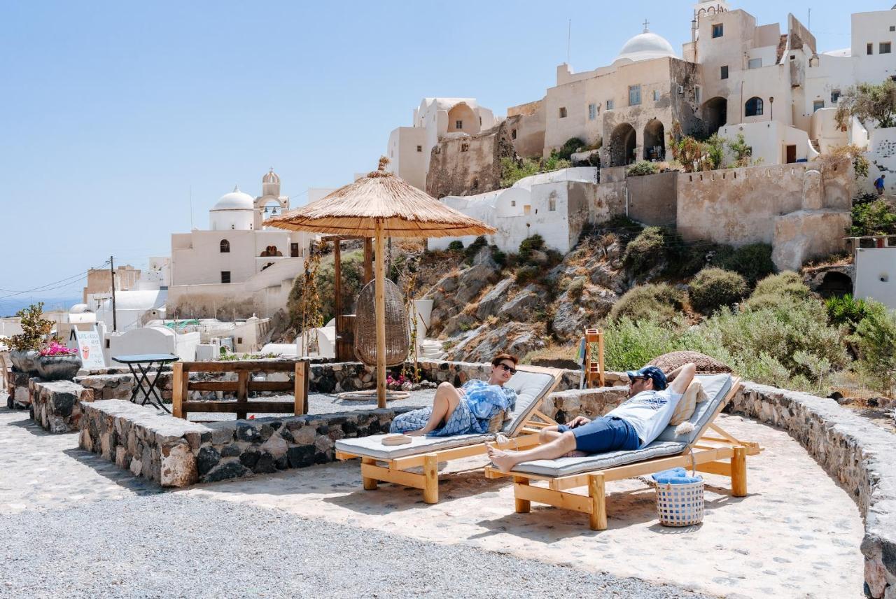 Rock Villas Complex - Private Luxe Top Retreat - Castle And Sea View Emporio  Ngoại thất bức ảnh