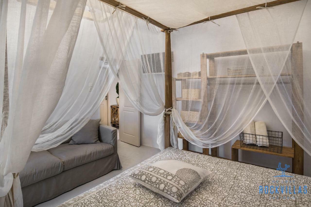 Rock Villas Complex - Private Luxe Top Retreat - Castle And Sea View Emporio  Ngoại thất bức ảnh