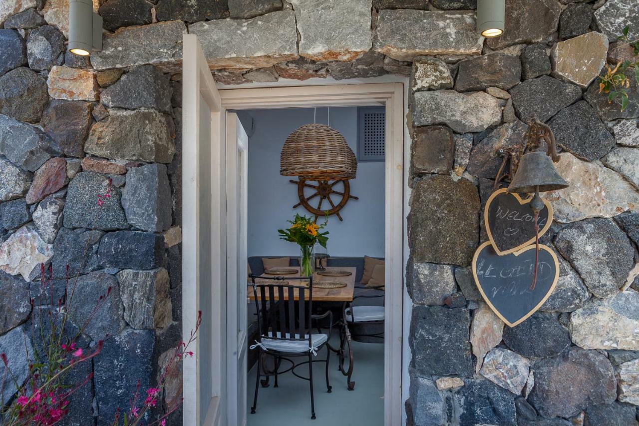 Rock Villas Complex - Private Luxe Top Retreat - Castle And Sea View Emporio  Ngoại thất bức ảnh